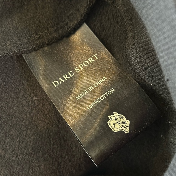 NWOT Darc Sport Wolves Club Lightning Black Hoodie - Picture 8 of 13